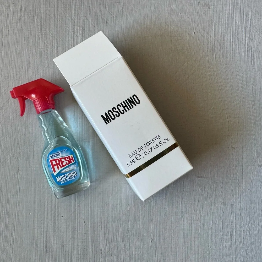 NWT Moschino Fresh Couture Eau Miniature Set Splash For Women